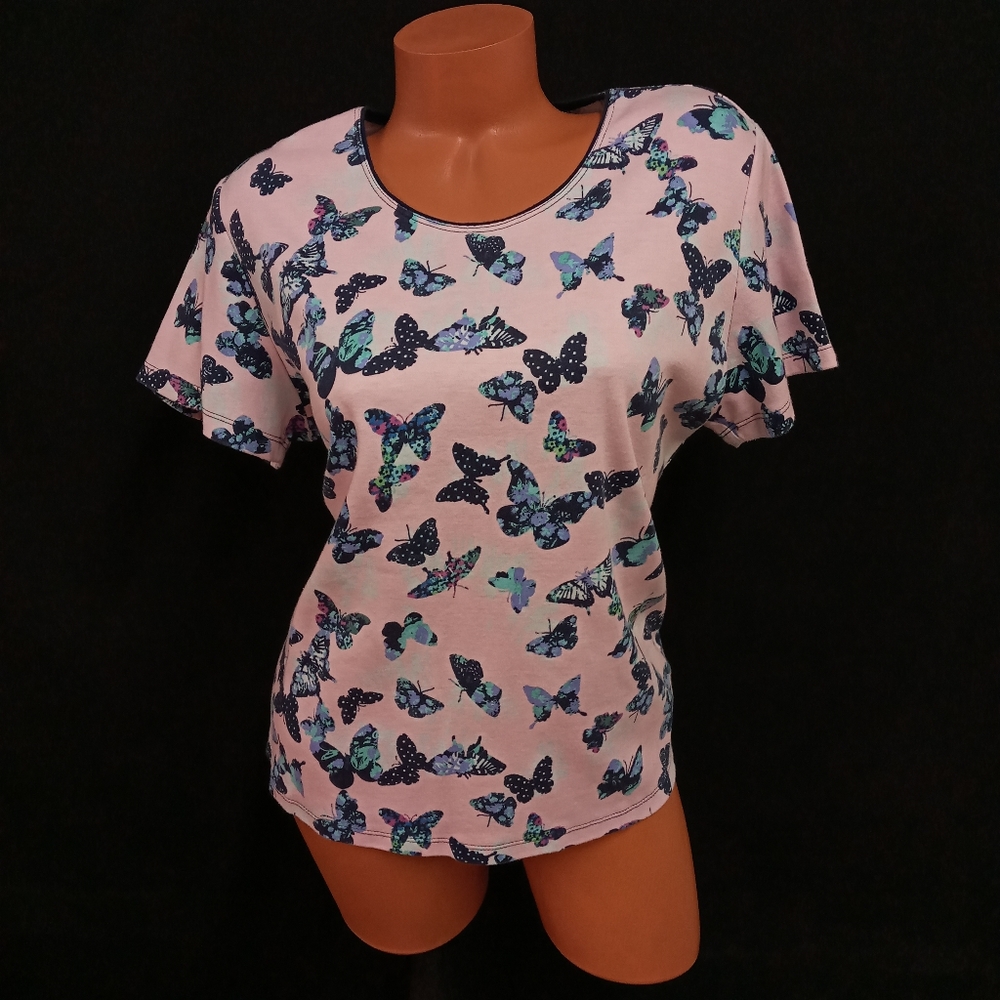 Rebecca Malone Womans 1X purple top